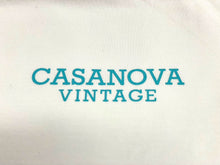 Load image into Gallery viewer, CASANOVA VINTAGE カサノバ ヴィンテージ CROPPED t-shirts ロゴ Tシャツ ホワイト サイズ M 63386