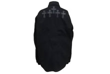 Load image into Gallery viewer, CHROME HEARTS クロムハーツ カバオール オールド セメタリークロスパッチ クロスボールボタン Mサイズ ブラック 美品 中古 63453