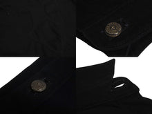 Load image into Gallery viewer, CHROME HEARTS クロムハーツ カバオール オールド セメタリークロスパッチ クロスボールボタン Mサイズ ブラック 美品 中古 63453