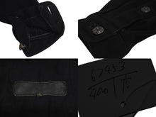 Load image into Gallery viewer, CHROME HEARTS クロムハーツ カバオール オールド セメタリークロスパッチ クロスボールボタン Mサイズ ブラック 美品 中古 63453