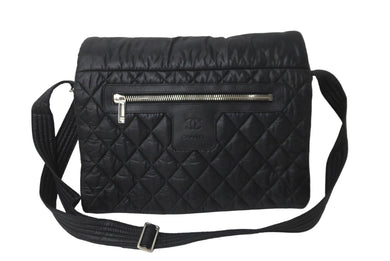 CHANEL シャネル ココクーン ナイロンキルティングショルダーバッグ 13番台 ブラック 美品 中古 63469