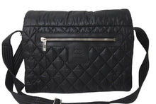 Load image into Gallery viewer, CHANEL シャネル ココクーン ナイロンキルティングショルダーバッグ 13番台 ブラック 美品 中古 63469