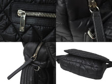 Load image into Gallery viewer, CHANEL シャネル ココクーン ナイロンキルティングショルダーバッグ 13番台 ブラック 美品 中古 63469