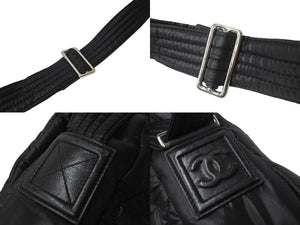 CHANEL シャネル ココクーン ナイロンキルティングショルダーバッグ 13番台 ブラック 美品 中古 63469