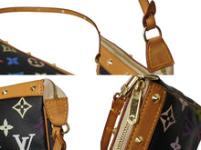 Load image into Gallery viewer, LOUIS VUITTON ルイヴィトン ポシェットアクセソワール アクセサリーポーチM92648 ノワール ブラック マルチカラー 美品 中古 63473