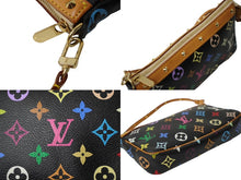 Load image into Gallery viewer, LOUIS VUITTON ルイヴィトン ポシェットアクセソワール アクセサリーポーチM92648 ノワール ブラック マルチカラー 美品 中古 63473