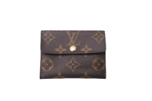 Load image into Gallery viewer, LOUIS VUITTON ルイヴィトン ラドロー カードケース M61927 モノグラムキャンバス ブラウン ゴールド金具 美品 中古 63479