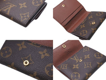 Load image into Gallery viewer, LOUIS VUITTON ルイヴィトン ラドロー カードケース M61927 モノグラムキャンバス ブラウン ゴールド金具 美品 中古 63479