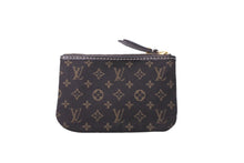 Load image into Gallery viewer, LOUIS VUITTON ルイヴィトン ポシェット・クレ ポーチ M95230 モノグラムミニラン ブラウン ゴールド金具 美品 中古 63480
