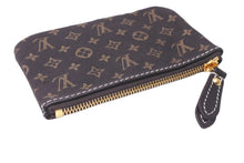 Load image into Gallery viewer, LOUIS VUITTON ルイヴィトン ポシェット・クレ ポーチ M95230 モノグラムミニラン ブラウン ゴールド金具 美品 中古 63480