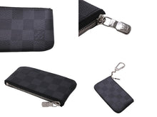 Load image into Gallery viewer, 新品同様品 LOUIS VUITTON ルイ ヴィトン コインケース ポシェット クレ N60155 モノグラムグラフィット 中古 63482