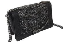 Load image into Gallery viewer, CHANEL シャネル ボーイシャネル ショルダーバッグ ワンショルダー A67920 18番台 ブラック シルバー金具 美品 中古 63484