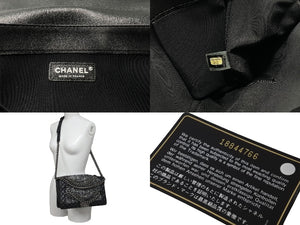 CHANEL シャネル ボーイシャネル ショルダーバッグ ワンショルダー A67920 18番台 ブラック シルバー金具 美品 中古 63484