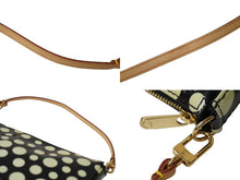 Load image into Gallery viewer, LOUIS VUITTON ルイヴィトン ポシェット アクセソワール ヴェルニ ドット インフィニティ M91427 ゴールド金具 美品 中古 63487