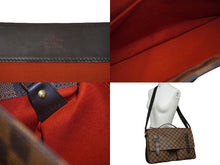 Load image into Gallery viewer, 極美品 LOUIS VUITTON ルイ ヴィトン ダミエ ブロードウェイ ショルダーバッグ N42270 ブラウン ゴールド金具 中古 63488