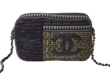 Load image into Gallery viewer, CHANEL シャネル パリダラス ラメツイードショルダーバッグ 20番台 マルチカラー シルバー金具 美品 中古 63491
