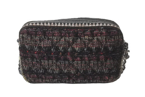 CHANEL シャネル パリダラス ラメツイードショルダーバッグ 20番台 マルチカラー シルバー金具 美品 中古 63491