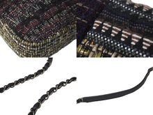 Load image into Gallery viewer, CHANEL シャネル パリダラス ラメツイードショルダーバッグ 20番台 マルチカラー シルバー金具 美品 中古 63491