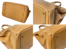 Load image into Gallery viewer, HERMES エルメス ハンドバッグ バーキン オータクロア45 アルデンヌ ゴールド金具 ○Z刻印 美品 中古 63496