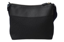 Load image into Gallery viewer, Christian Dior クリスチャンディオール ストリートシック ショルダーバッグ ブラック キャンバス レザー ロゴ 美品 中古 63498