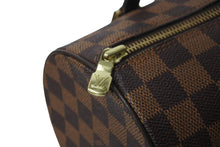 Load image into Gallery viewer, LOUIS VUITTON ルイヴィトン パピオン ハンドバッグ N41210 ダミエキャンバス ブラウン ゴールド金具 美品 中古 63504