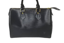 Load image into Gallery viewer, LOUIS VUITTON ルイヴィトン スピーディ25 エピ ハンドバッグ M59032 ブラック ゴールド金具 美品 中古 63505