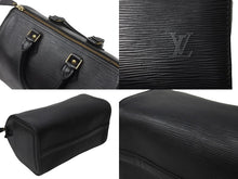 Load image into Gallery viewer, LOUIS VUITTON ルイヴィトン スピーディ25 エピ ハンドバッグ M59032 ブラック ゴールド金具 美品 中古 63506