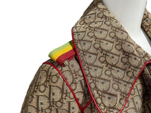 Load image into Gallery viewer, 極美品 Christian Dior クリスチャンディオール ラスタ トレンチコート ベージュ ガリアーノ期 4A12088051 サイズ36 中古 63508