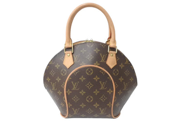 LOUIS VUITTON ルイヴィトン エリプスPM ハンドバッグ M51127 モノグラムキャンバス ブラウン ゴールド金具 美品 中古 63512