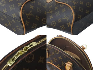 LOUIS VUITTON ルイヴィトン エリプスPM ハンドバッグ M51127 モノグラムキャンバス ブラウン ゴールド金具 美品 中古 63512