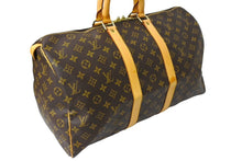 Load image into Gallery viewer, LOUIS VUITTON ルイヴィトン キーポル45 ボストンバッグ M41428 モノグラムキャンバス ブラウン ゴールド金具 良品 中古 63513