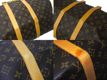 Load image into Gallery viewer, LOUIS VUITTON ルイヴィトン キーポル45 ボストンバッグ M41428 モノグラムキャンバス ブラウン ゴールド金具 良品 中古 63513