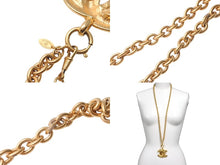 Load image into Gallery viewer, CHANEL シャネル ココマーク ネックレス ロングネックレス ココマーク GP ゴールド 3860 美品 中古 63516