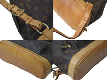 Load image into Gallery viewer, LOUIS VUITTON ルイヴィトン モノグラム モンスリMM バックパック M51136 ブラウン リュック ロゴ 鞄 良品 中古 63529