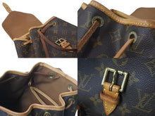 Load image into Gallery viewer, LOUIS VUITTON ルイヴィトン モノグラム モンスリMM バックパック M51136 ブラウン リュック ロゴ 鞄 良品 中古 63529