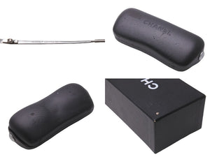 極美品 CHANEL シャネル サングラス サイズ62▫︎17 120 ココマーク ラインストーン シルバー クリア 4017-D c.159/6I 中古 63530