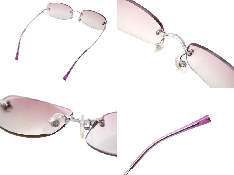 CHANEL シャネル リムレスサングラス ココマーク 4002 c.124/58