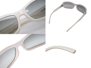 CHANEL シャネル サングラス ココマーク サイズ57◻︎17 130 ホワイト プラスチック 6024 c.935/11 良品 中古 63539