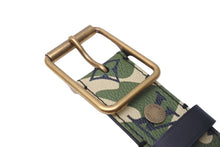 Load image into Gallery viewer, 新品同様 LOUIS VUITTON ルイヴィトン ベルト サンチュール モノグラモフラージュ 村上隆 サイズ90 M9646U ゴールド金具 中古 63541