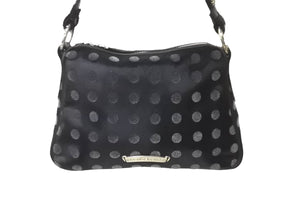 新品未使用 CHROME HEARTS クロムハーツ チキンナゲットスモール ハンドバッグ ハラコ ダガー レザー シルバー925 ブラック 中古 63553
