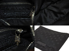 Load image into Gallery viewer, 新品未使用 CHROME HEARTS クロムハーツ チキンナゲットスモール ハンドバッグ ハラコ ダガー レザー シルバー925 ブラック 中古 63553