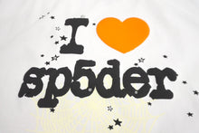Load image into Gallery viewer, 新品未使用 Sp5der スパイダー Souvenir スーベニア 半袖Ｔシャツ 24SS サイズS 発泡プリント コットン ホワイト 中古 63567