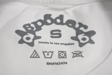 Load image into Gallery viewer, 新品未使用 Sp5der スパイダー Souvenir スーベニア 半袖Ｔシャツ 24SS サイズS 発泡プリント コットン ホワイト 中古 63567