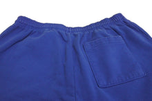 Load image into Gallery viewer, 新品同様 Sp5der スパイダー スウェットパンツ サイズL ブルー 発泡プリント ブランドロゴ Young Thug 中古 63573