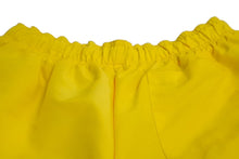 Load image into Gallery viewer, 極美品 Sp5der スパイダー ダブルレイヤード プリント ショートパンツ イエロー ナイロン クモ 蜘蛛 ナイロン サイズM 中古 63576