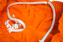 Load image into Gallery viewer, 極美品 Sp5der スパイダー ダブルレイヤード プリント ショートパンツ オレンジ ナイロン クモ 蜘蛛 サイズM 中古 63577