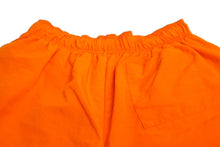 Load image into Gallery viewer, 極美品 Sp5der スパイダー ダブルレイヤード プリント ショートパンツ オレンジ ナイロン クモ 蜘蛛 サイズM 中古 63577