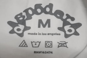 新品同様 Sp5der スパイダー Souvenir スーベニア 半袖Ｔシャツ 24SS サイズM 発泡プリント コットン ホワイト 中古 63581