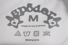 Load image into Gallery viewer, Sp5der スパイダー Souvenir スーベニア 半袖Ｔシャツ 24SS サイズM 発泡プリント コットン ホワイト 美品 中古 63582