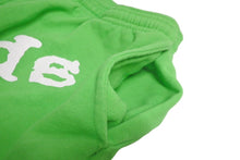 Load image into Gallery viewer, Sp5der スパイダー スウェットパンツ サイズS グリーン ホワイト 発泡プリント ブランドロゴ Young Thug 良品 中古 63586